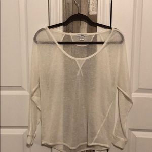 Sheer Long Sleeve Shirt
